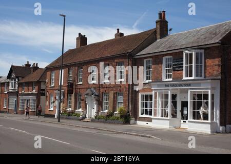 Gebäude in der Altstadt von Beaconsfield in Großbritannien Stockfoto
