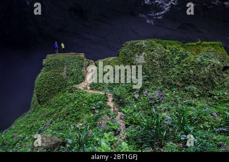 Hang Son Doong Höhle, Vietnam Stockfoto