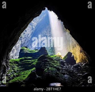 Hang Son Doong Höhle, Vietnam Stockfoto