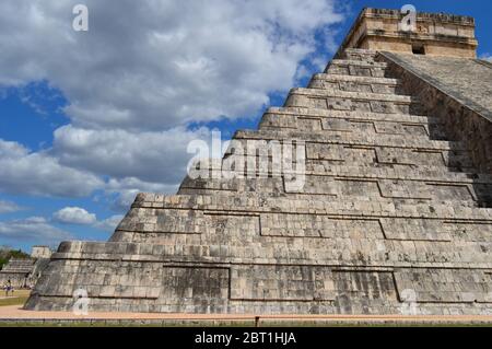 Chichen Izta Maya-Stadt Mexiko Stockfoto