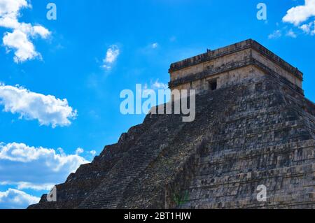 Chichen Izta Maya-Stadt Mexiko Stockfoto