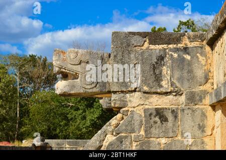 Chichen Izta Maya-Stadt Mexiko Stockfoto