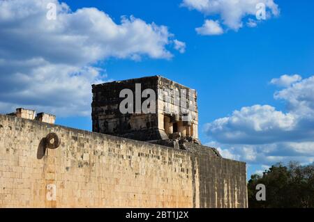 Chichen Izta Maya-Stadt Mexiko Stockfoto