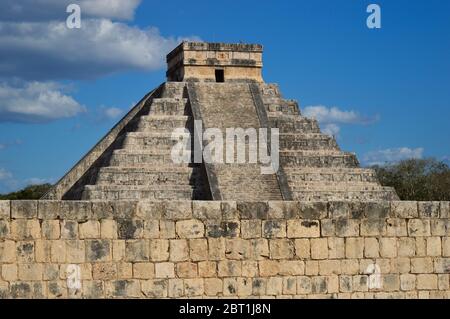 Chichen Izta Maya-Stadt Mexiko Stockfoto