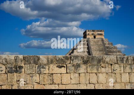 Chichen Izta Maya-Stadt Mexiko Stockfoto