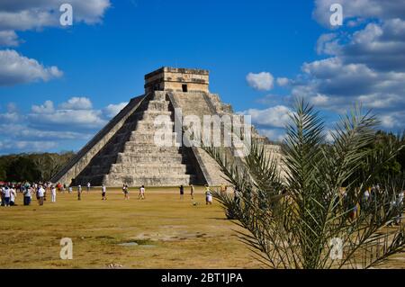 Chichen Izta Maya-Stadt Mexiko Stockfoto