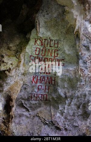 Hang Son Doong Höhle, Vietnam Stockfoto