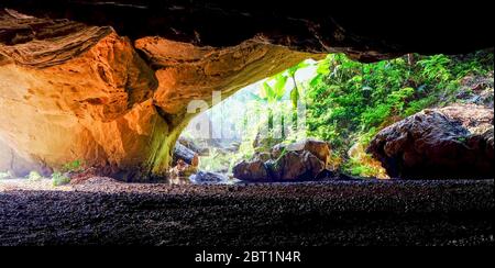 Hang Son Doong Höhle, Vietnam Stockfoto
