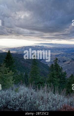 Horseshoe Band, Idaho Stockfoto