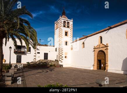 Kathedrale Kirche der Heiligen Maria von Betancuria in Fuerteventura, Kanarische Inseln, Spanien Stockfoto