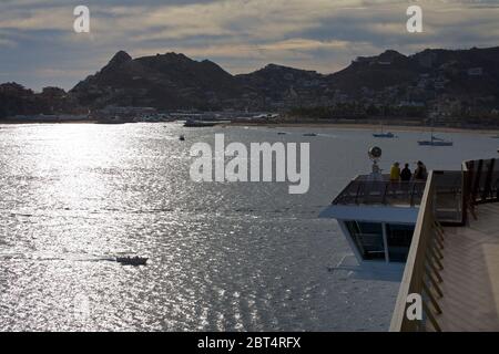 Kreuzfahrtschiff, Cabo San Lucas, Baja California, Mexiko Stockfoto