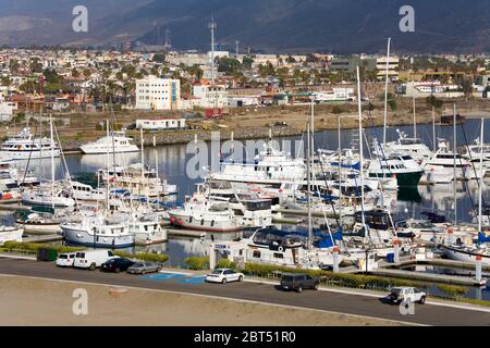 Jachthafen, Ensenada City, Baja California, Mexiko Stockfoto