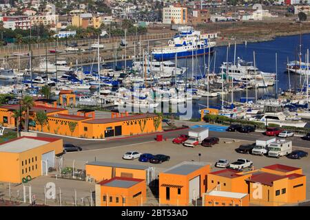 Jachthafen, Ensenada, Baja California, Mexiko Stockfoto