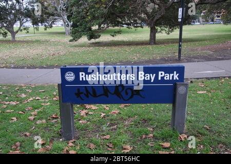 Sydney, Australien. Mai 2020. Rushcutters Bay Park. Bild: Richard Milnes/Alamy Stockfoto