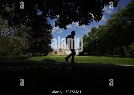 Cambridge, Mass. Mai 2020. Das Foto vom 22. Mai 2020 zeigt eine Ansicht des King's College, University of Cambridge, in Cambridge, Großbritannien. Laut lokalen Medien wird es im Laufe des nächsten akademischen Jahres aufgrund der COVID-19 keine Präsenzveranstaltungen an der Universität Cambridge geben. Allerdings werden Vorlesungen für Studierende online verfügbar sein und es kann möglich sein, kleinere Lehrgruppen persönlich zu beherbergen, wenn sie soziale Distanzierungsanforderungen erfüllen, sagte die Universität. Kredit: Tim Ireland/Xinhua/Alamy Live News Stockfoto