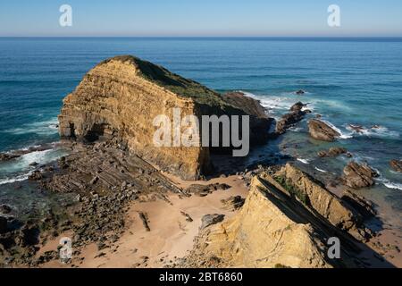 Strand Praia dos machados in Costa Vicentina, Portugal Stockfoto