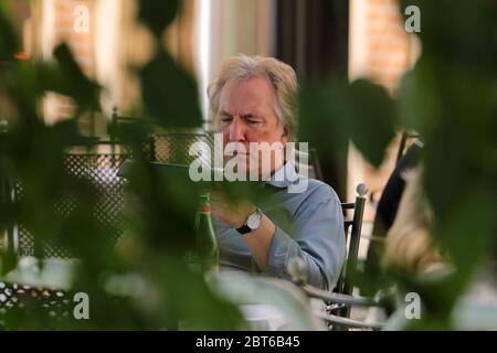 VENEDIG, ITALIEN - SEPTEMBER 04: Alan Rickman wird während des 70. Internationalen Filmfestivals von Venedig am 4. September 2013 in Venedig, Italien, zu sehen sein Stockfoto