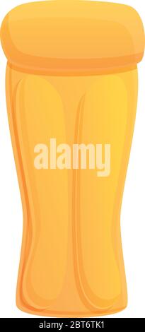 Symbol für aufblasbare Matratze im Pool. Cartoon Pool aufblasbare Matratze Vektor-Symbol für Web-Design isoliert auf weißem Hintergrund Stock Vektor