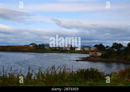 Alaska, Sand Point, Popof Island, Aleutian Islands, Vereinigte Staaten Stockfoto