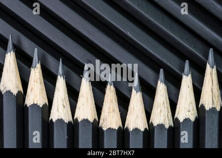 Abstrakter Bleistift Hintergrund Stockfoto