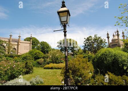 Royal Pavilion and Gardens, Brighton, East Sussex, England. 20.Mai 2020. Stockfoto