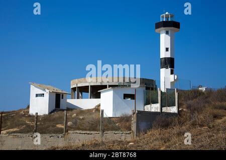 Leuchtturm von Santa Cruz, Bahias de Huatulco, Bundesstaat Oaxaca, Pazifikküste, Mexiko Stockfoto