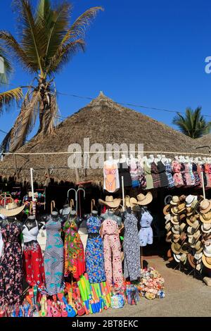 Straßenhändler, romantischen Zone, Puerto Vallarta, Jalisco, Mexiko Stockfoto