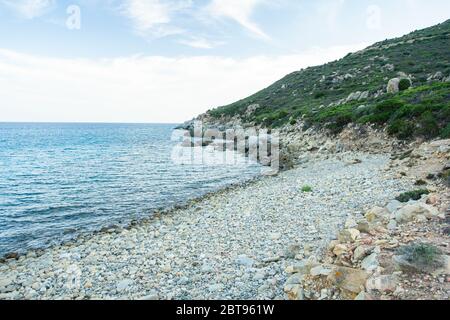 Sardische Landschaft der Südküste 3 Stockfoto