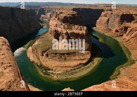 Der Horseshoe Bend Stockfoto