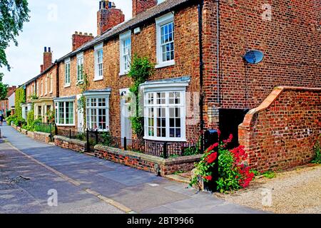 Period Houses, Hurworth on Tees, Borough of Darlington, England Stockfoto