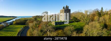 Cardoness Castle in Autumn, Gatehouse of Fleet, Dumfries & Galloway, Schottland Stockfoto