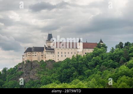 Schloss Rosenburg. Eines der meistbesuchten Renaissance-Schlösser Österreichs inmitten des Naturparks Kamptal Stockfoto