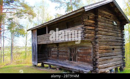 Kreivinmäki Freiluftmuseum, Salo, Finnland Stockfoto