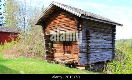 Kreivinmäki Freiluftmuseum, Salo, Finnland Stockfoto