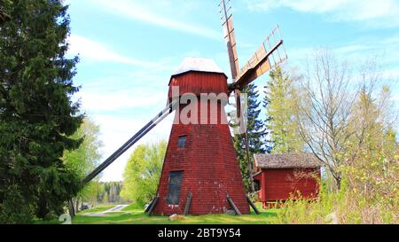 Kreivinmäki Freiluftmuseum, Salo, Finnland Stockfoto