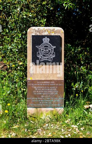 Australian World war 2 Air Crew Memorial, Battersea Park, London, Großbritannien Stockfoto