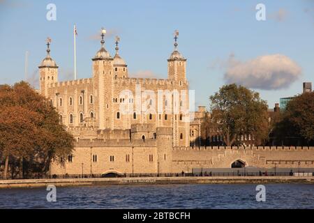 Tower of London in London, England Stockfoto