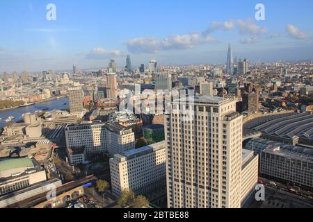 London Eye in London, England, Vereinigtes Königreich Stockfoto