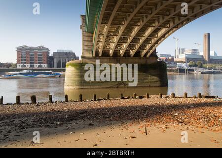 MBNA Thames Clippers (ehemaliger Sponsor von Thames Clippers) Stockfoto