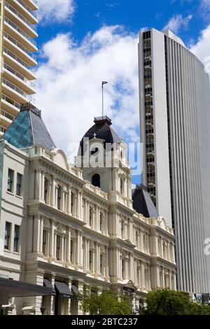 Galleria Einkaufszentrum in der Customs Street, Central Business District, Auckland, North Island, Neuseeland Stockfoto