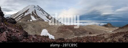 Taranaki Maunga, Nordinsel, Neuseeland Stockfoto