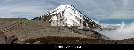 Taranaki Maunga, Nordinsel, Neuseeland Stockfoto