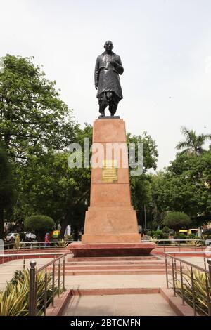 Statue von Sardar Vallabhbhai Patel in Patel Chowk, in Neu Delhi, Indien, Statue der Einheit, (Foto Copyright © Saji Maramon) Stockfoto