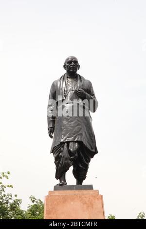 Statue von Sardar Vallabhbhai Patel in Patel Chowk, in Neu Delhi, Indien, Statue der Einheit, (Foto Copyright © Saji Maramon) Stockfoto