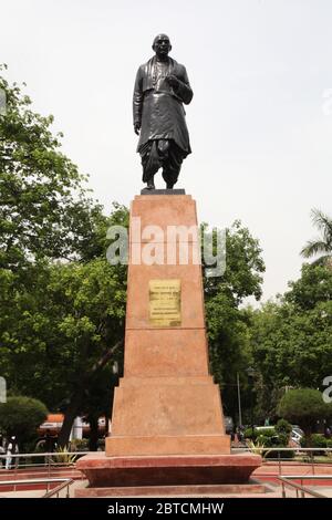 Statue von Sardar Vallabhbhai Patel in Patel Chowk, in Neu Delhi, Indien, Statue der Einheit, (Foto Copyright © Saji Maramon) Stockfoto