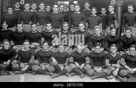 Harvard-Varsity-Fußballmannschaft, 1912 Stockfoto