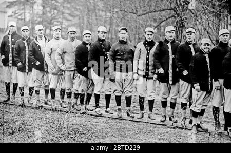 Red Sox beim Frühjahrstraining, Hot Springs, AR ca. 1912 Stockfoto