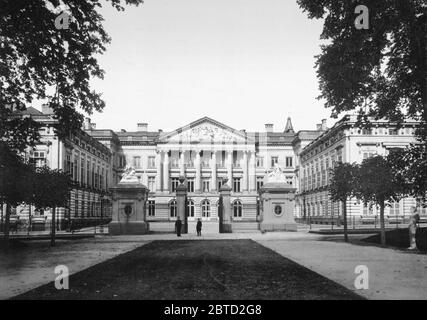 Der Palast der Nationen, Brüssel, Belgien. 1890-1900 Stockfoto