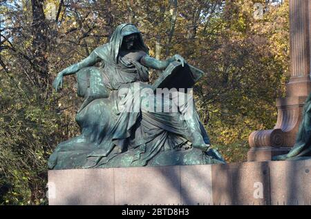 Berlin Bismarck Memorial, Deutschland Stockfoto