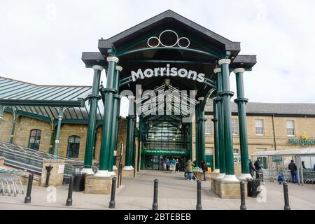 Morrisons Supermarkt in Sheffield, Hillsborough Barracks Stockfoto